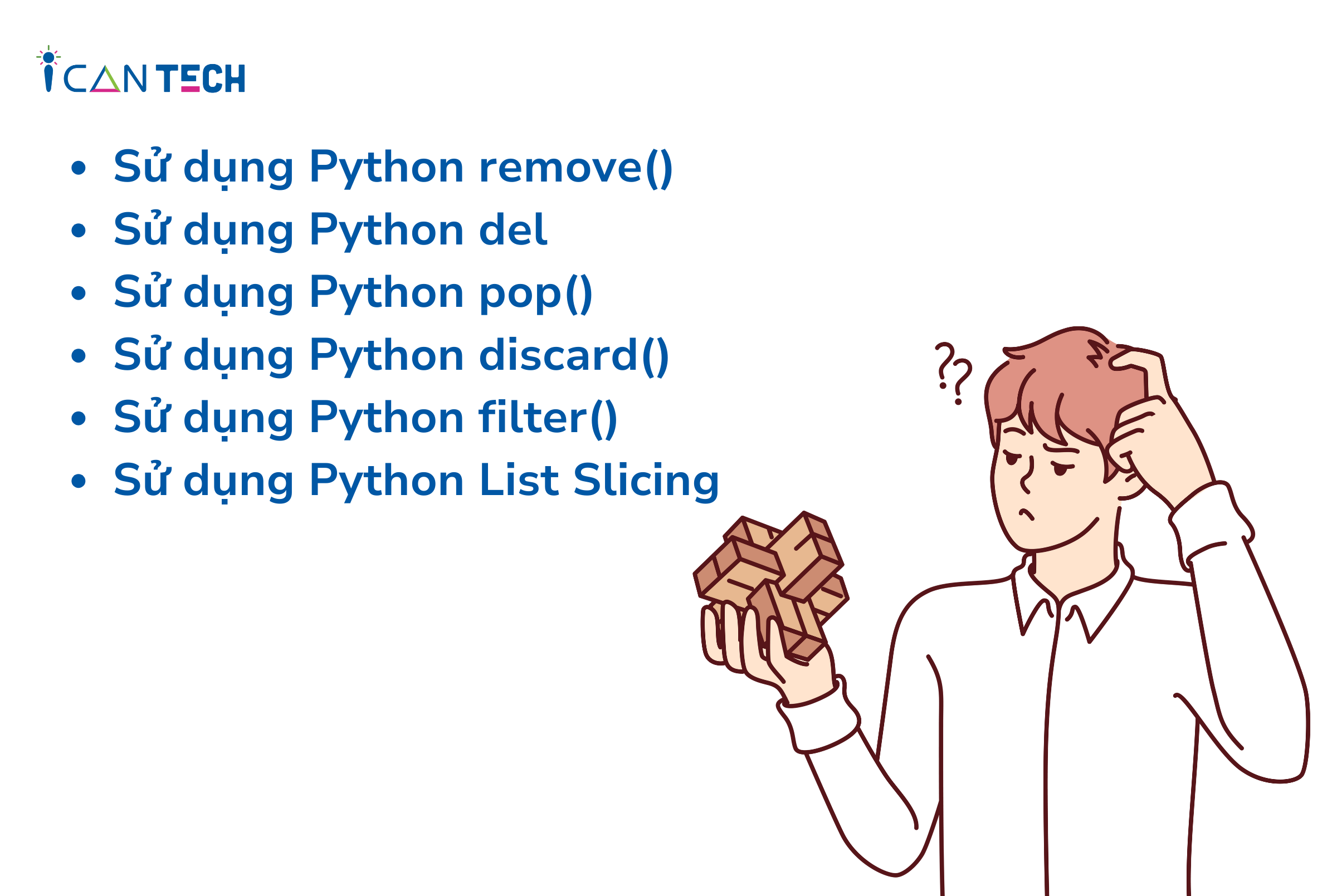 Hướng dẫn xóa phần tử trong list Python