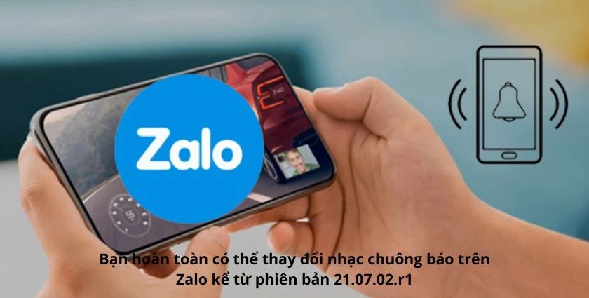 Cách thay đổi nhạc chuông Zalo trên điện thoại Android - iOS