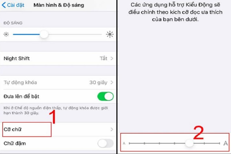 Hướng dẫn chỉnh cỡ chữ iPhone thuận tiện hơn khi sử dụng