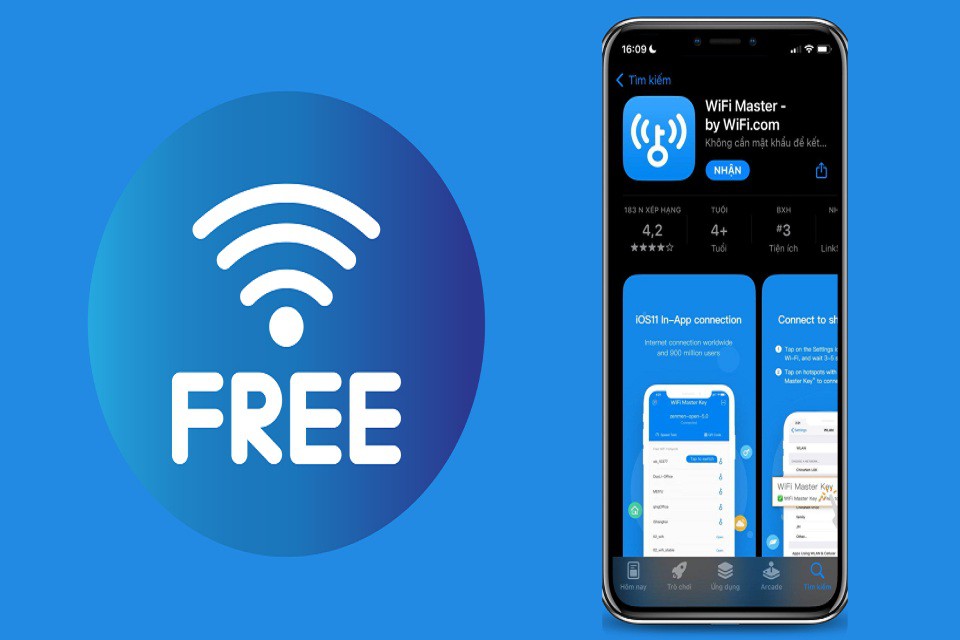 Wi-Fi Chìa khóa vạn năng: Ứng dụng lấy mật khẩu Wi-Fi miễn phí trên toàn quốc