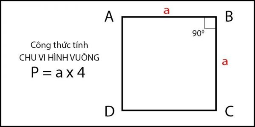 [CHI TIẾT] Cách tính diện tích hình vuông mới nhất 2023