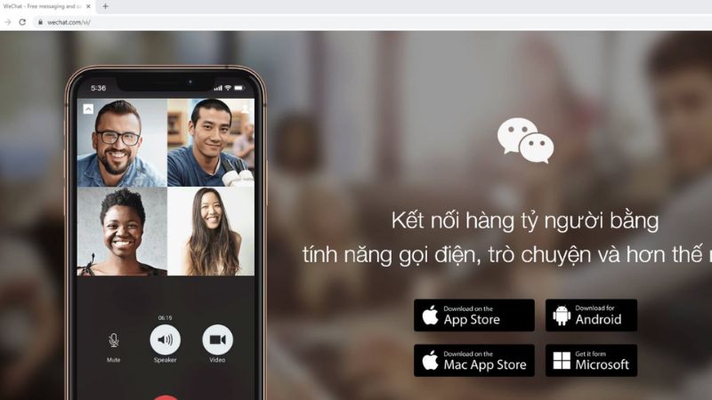 [Hướng dẫn] tải WeChat - Phiên bản mới nhất