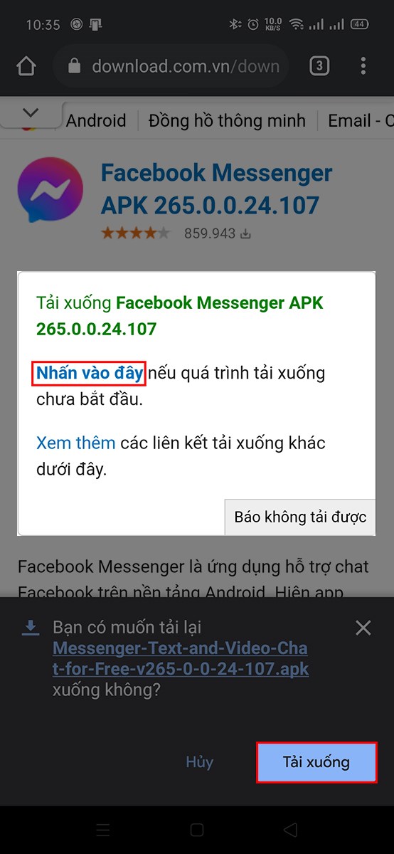 Tải Messenger bản cũ cực đơn giản tại Teky