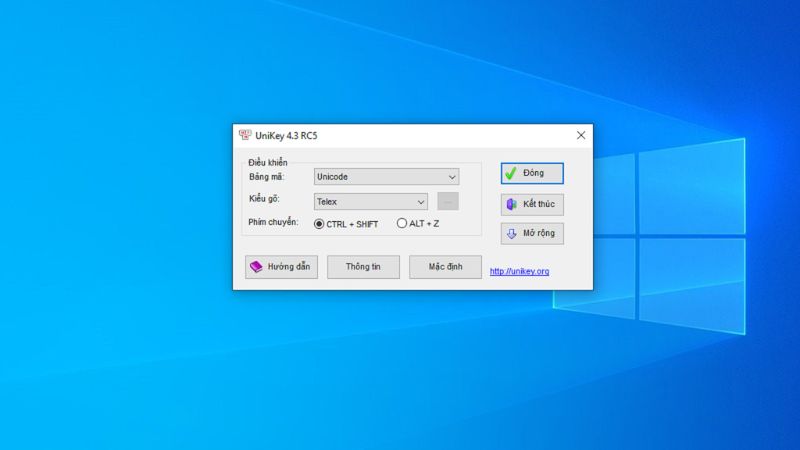 Tải và cài đặt Unikey trên Windows 10, 8, 7, XP để gõ tiếng Việt