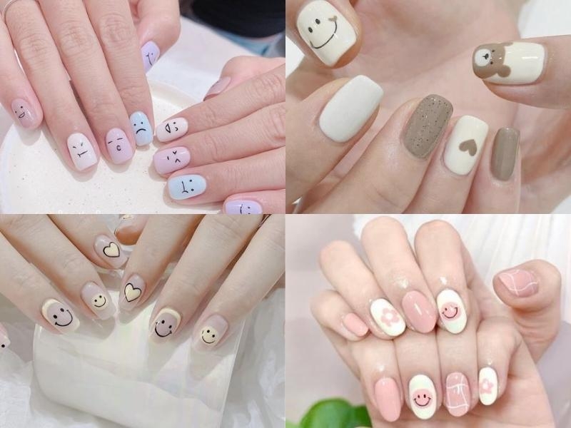 Những mẫu nail vẽ đơn giản đẹp và cực kỳ nổi bật