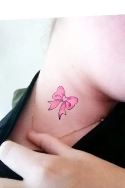 99 hình xăm nơ mini dễ thương cho những nàng thơ - Genztattoo