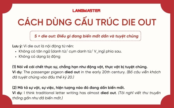 DIE OUT LÀ GÌ? PHƯƠNG PHÁP SỬ DỤNG VÀ BÀI TẬP CÓ ĐÁP ÁN CHI TIẾT