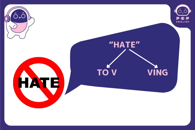 Hate to v hay ving? Cách phân biệt giữa hate và would hate