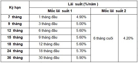 Lãi Suất Ngân Hàng Sacombank Tháng 10/2024 Chỉ Từ 4,5%/Năm