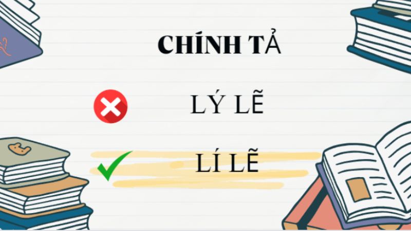 Lí lẽ hay lý lẽ đúng chính tả?