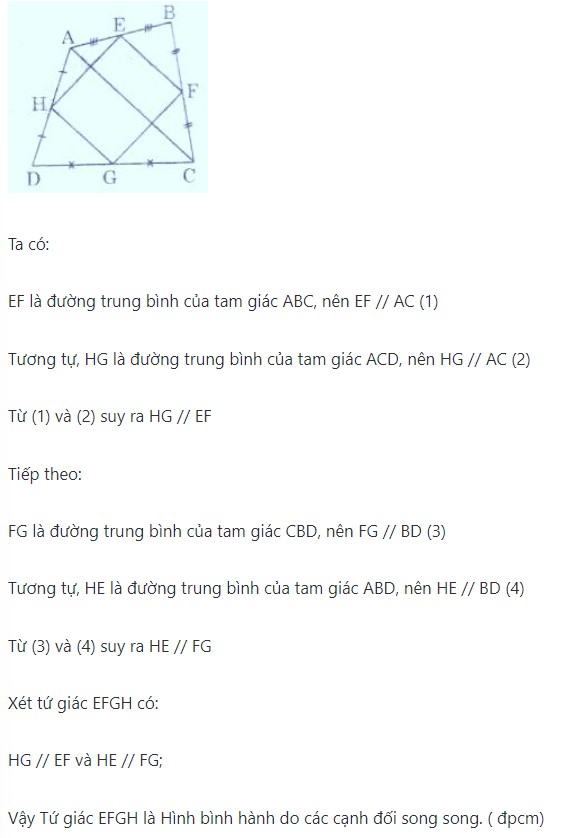 Tổng hợp dạng bài về tứ giác - Định nghĩa, dấu hiệu nhận biết và cách chứng minh