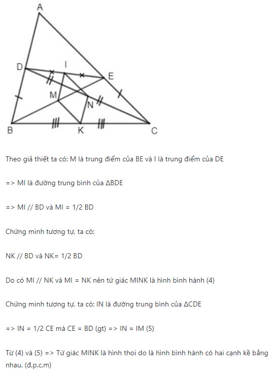 Tổng hợp dạng bài về tứ giác - Định nghĩa, dấu hiệu nhận biết và cách chứng minh