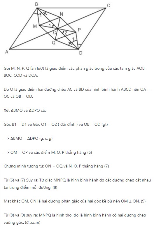 Tổng hợp dạng bài về tứ giác - Định nghĩa, dấu hiệu nhận biết và cách chứng minh