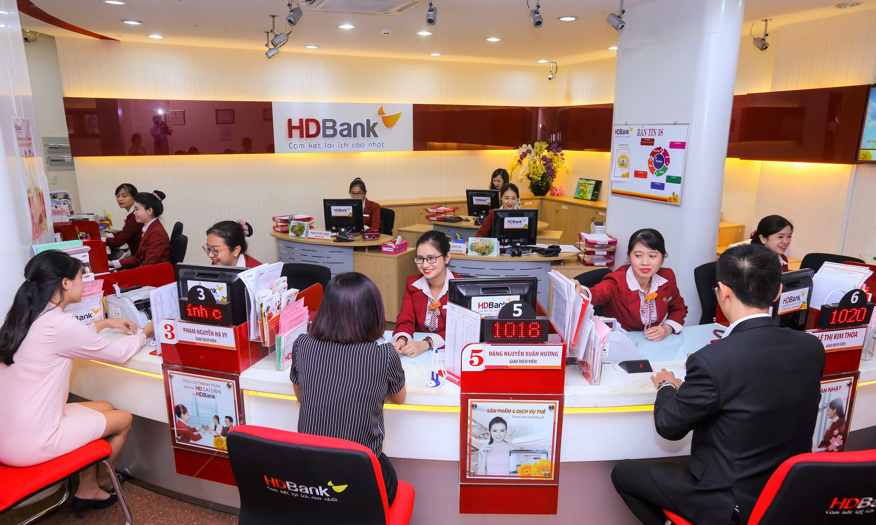 Địa chỉ ngân hàng HD Bank chi nhánh Thành phố Hồ Chí Minh