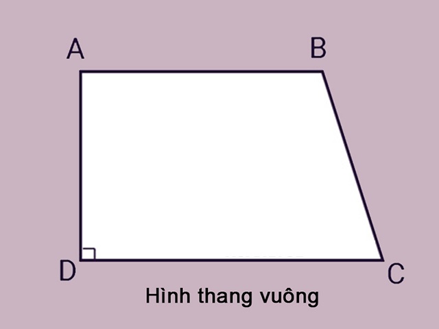 Hình thang vuông: Khái niệm, tính chất, dấu hiệu nhận biết & các công thức tính