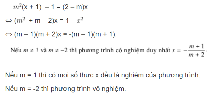 Lý Thuyết Phương Trình Quy Về Phương Trình Bậc Nhất Bậc Hai