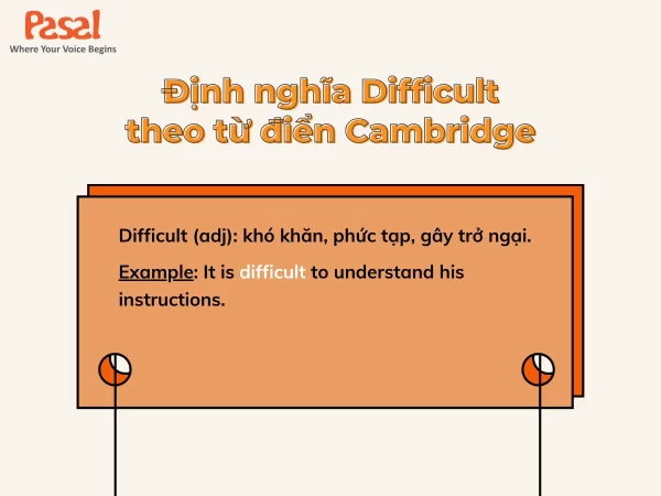 Cấu trúc difficult là gì? Cách dùng chính xác của difficult trong tiếng Anh