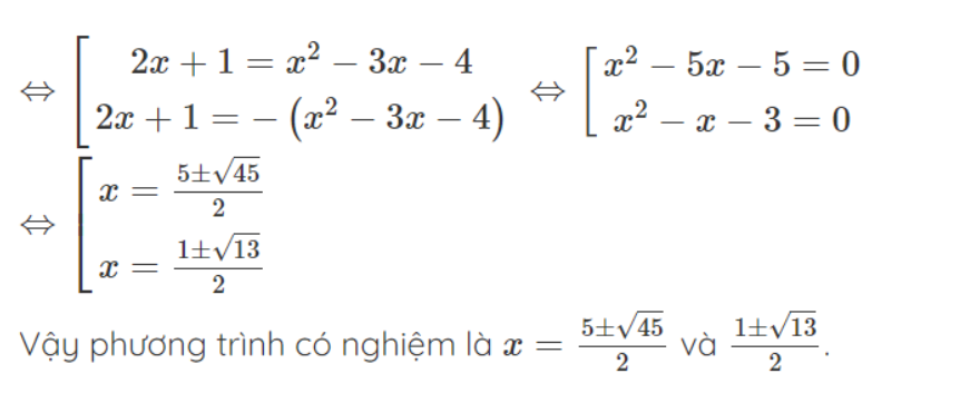 Lý Thuyết Phương Trình Quy Về Phương Trình Bậc Nhất Bậc Hai
