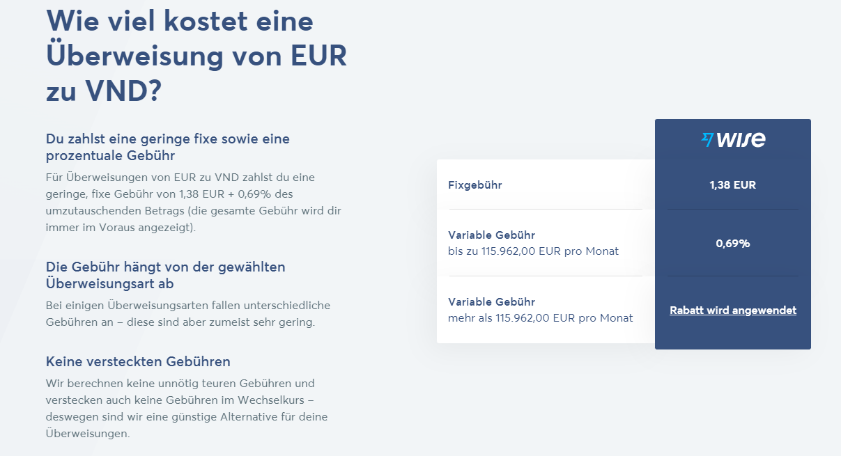 Chuyển tiền từ Đức về Việt Nam với Wise (TransferWise) - Hạnh Nguyễn