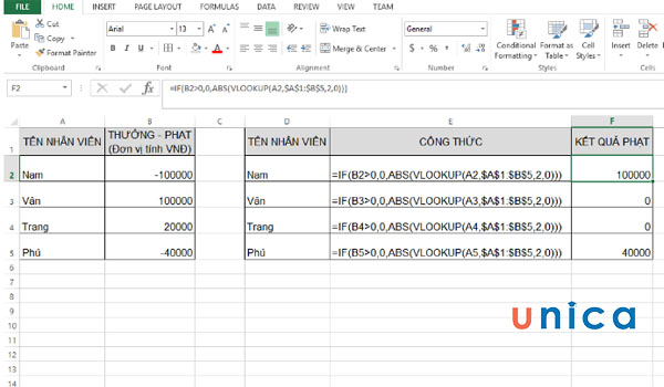 Hàm trị tuyệt đối trong excel ABS: Công thức, cách dùng và lỗi thường gặp