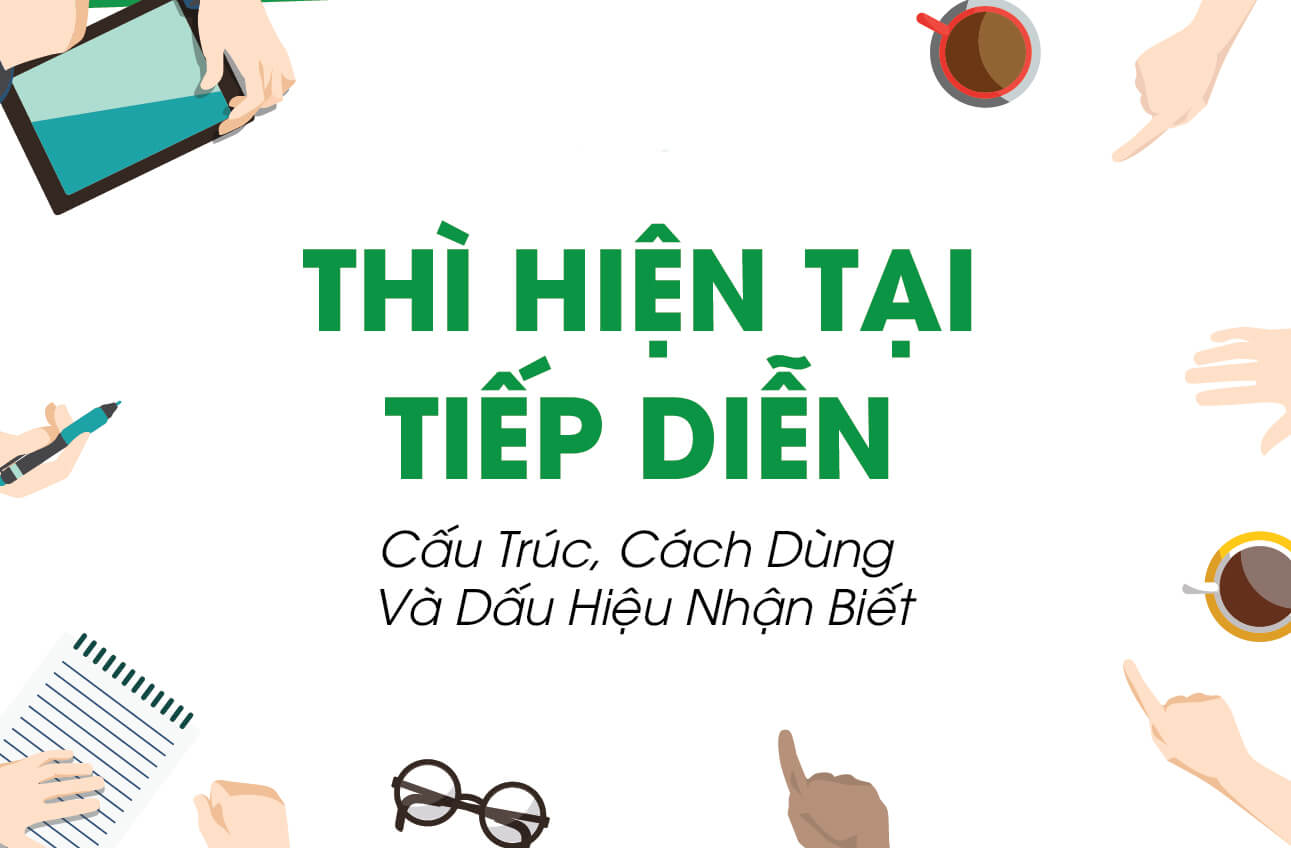 Thì hiện tại tiếp diễn-Công thức và bài tập VD (Present Continuous)