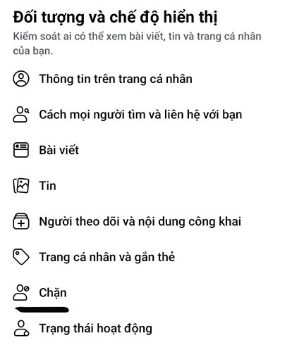 Cách xem những người bạn đã chặn (block) trên Facebook