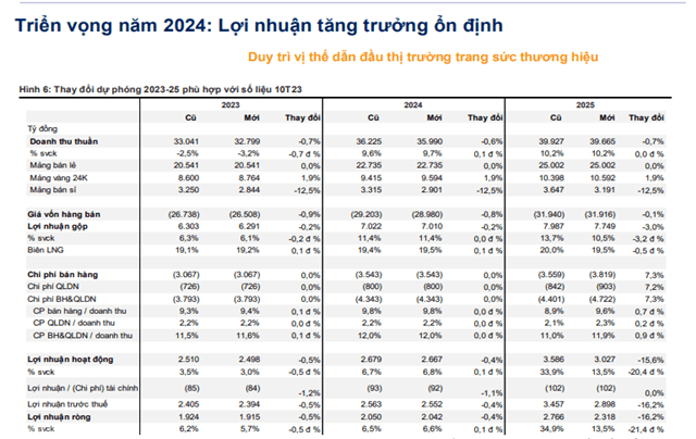 Đánh giá cổ phiếu PNJ có đáng đầu tư trong năm 2024