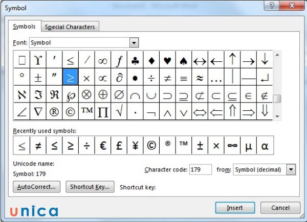 Hướng dẫn cách viết dấu lớn hơn hoặc bằng dấu khác trong excel