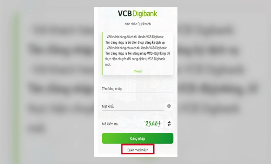 Tên Đăng Nhập Vietcombank Là gì? Hướng Dẫn cách lấy Lại Khi Quên