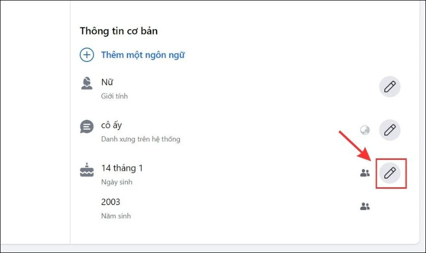 Cách đổi ngày sinh trên Facebook trên điện thoại, PC đơn giản