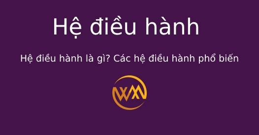 Hệ điều hành là gì? Các hệ điều hành phổ biến