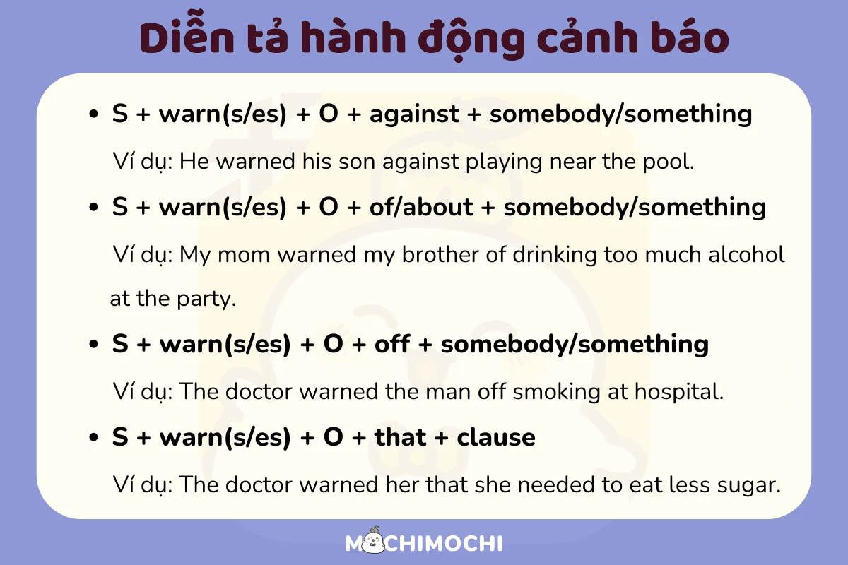 Tổng hợp kiến thức về Warn trong tiếng Anh kèm bài tập vận dụng