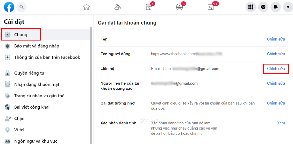 2 cách đổi email facebook đơn giản và nhanh nhất