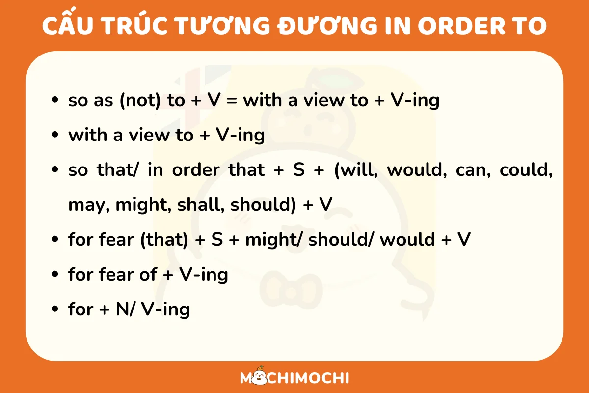 Cấu trúc in order to: Công thức, cách sử dụng và bài tập