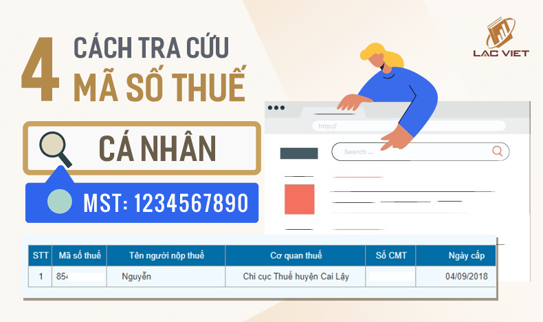 4 cách tra cứu mã số thuế cá nhân bằng CMND/CCCD