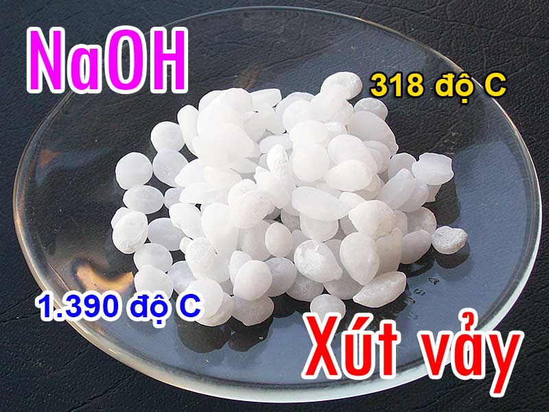 Chất xút là gì? Mua ở đâu? Tại sao gọi XÚT VẢY là XÚT ĂN DA?