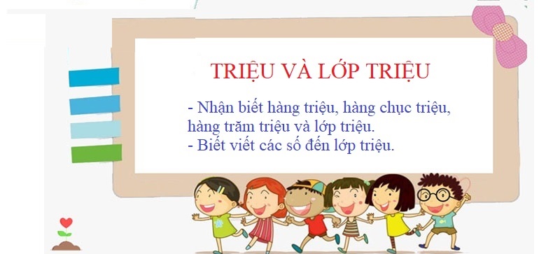 Triệu và lớp triệu là gì? Lý thuyết & bài tập đầy đủ chi tiết nhất