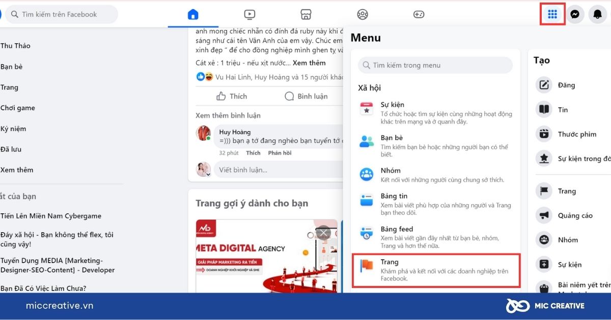 Mách bạn cách lập page trên Facebook từ A đến Z