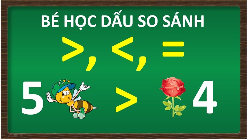 Giúp trẻ học toán lớp 2 dấu lớn dấu bé dễ hiểu hơn nhờ 7 kinh nghiệm này!