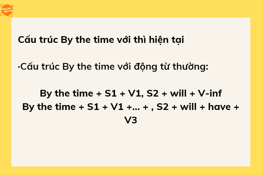 Cấu trúc By the time trong tiếng Anh chi tiết nhất