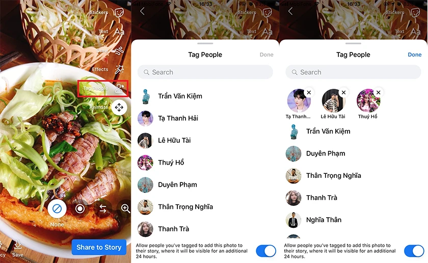 Cách tag tên trên Facebook trong story, bài viết, comment