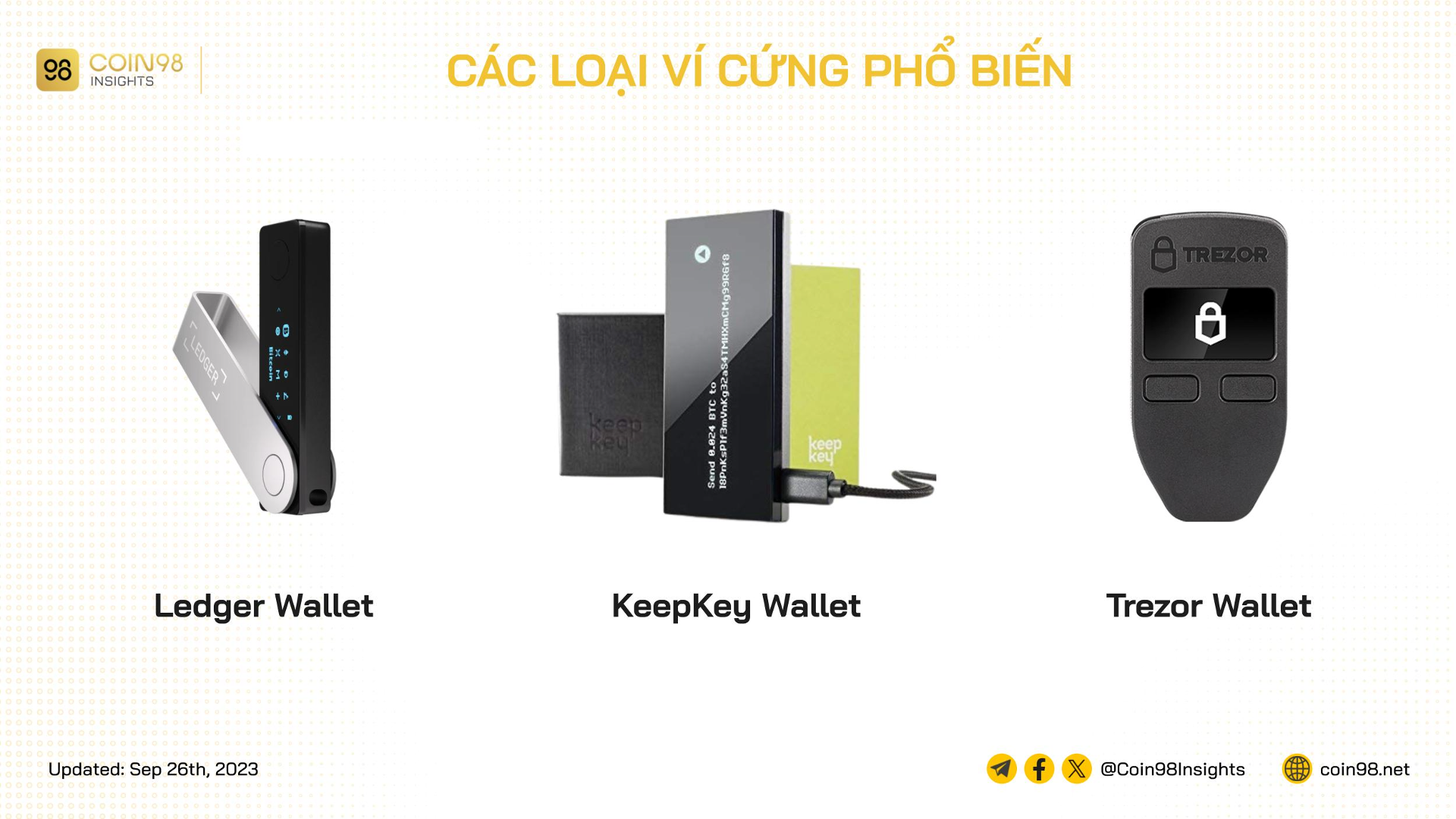 Ví lạnh là gì? Top 3 loại ví lạnh trữ coin trong crypto