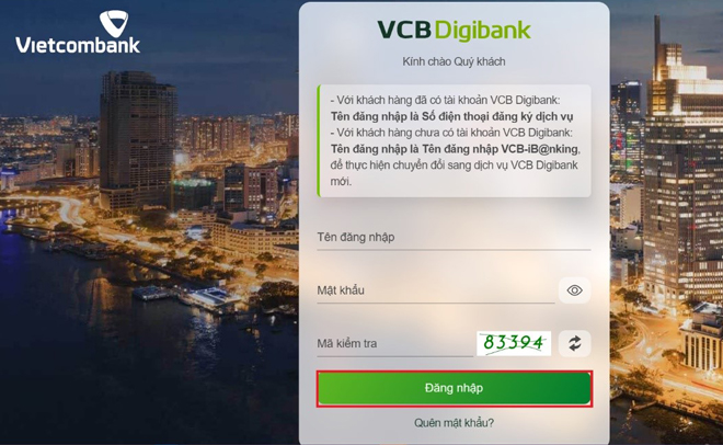 Phí duy trì tài khoản ngân hàng Vietcombank mới nhất