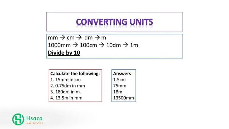 Công thức quy đổi 1 m bằng bao nhiêu dm dễ hiểu dễ làm