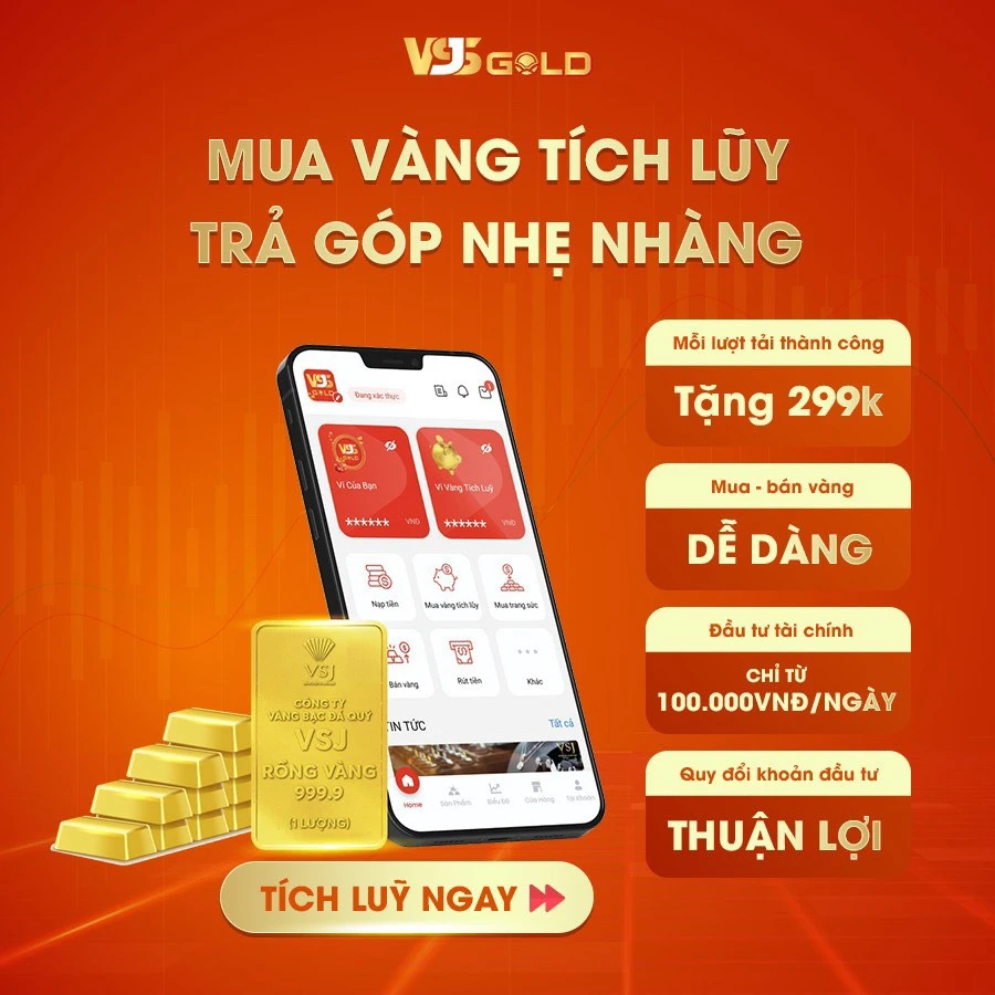 VSJ GOLD đạt giải thưởng thương hiệu uy tín