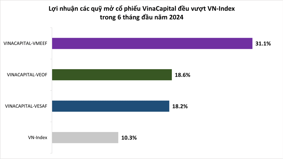 Tổng tài sản 5 quỹ mở của VinaCapital đạt 5.765 tỷ đồng, tăng 80,8% so với cùng kỳ - Nhịp sống kinh tế Việt Nam & Thế giới