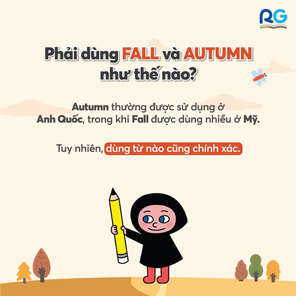 Cùng học từ vựng tiếng Anh mùa thu: FALL hay AUTUMN?- Readinggate