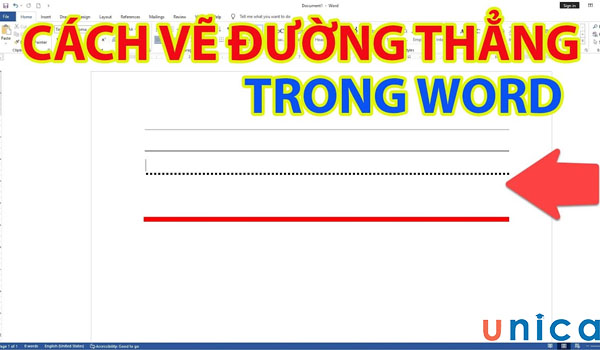 5 cách vẽ đường thẳng trong word cực đơn giản cho người mới học