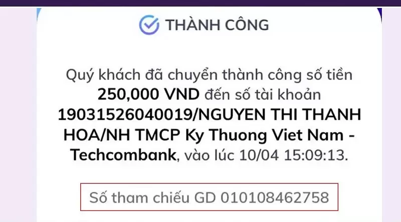 Số tham chiếu ngân hàng: Khái niệm và cách kiểm tra