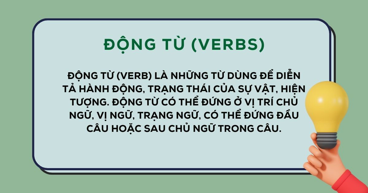 Cách nhận biết danh từ, tính từ, động từ và trạng từ trong tiếng Anh